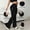Black, variant on Atogsazn Women's Flare Leg Cargo Pants Casual High Waisted Yoga Pant Gym Slim Fit Trouser with Pocket White S Fashion