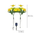 thumbnail image 2 of QTOCIO Home Decor, Solar Flower Lights Outdoor, Solar Flowers Garden Decorative Lights Led Stake Lights Auto On/Off Bright Up To 8 Hrs, 2 of 5