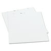 Office Impressions Perforated Easel Pad, Ruled, 27" x 34", WE, 2 50-Sheet Pads/Carton