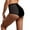 Black, variant on Women's Thin High Waist Leakproof Panties Menstrual Cycle Underwear Breathable Soft Seamless Underwear Dark Blue XS