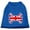 Blue, variant on Pet Dog Cat Shirt Screen Printed, "Bone Shaped United Kingdom Flag"