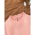 thumbnail image 2 of Suealasg Newborn Girl Boy Sweater Romper Baby Fall Winter Clothes 1 3 6 9 12 18 Months Infant Long Sleeve Cable Knitted Sweater Bodysuit, 2 of 7