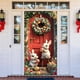 thumbnail image 5 of Xihbxyly Cortina de Pascua para Puerta, Diseño Festivo Multicolor, Tela de Poliéster Duradera, Tamaño Generoso para Puertas Estándar, Decoración para El Hogar y El Jardín, Ideal para Celebraciones Na, 5 of 7