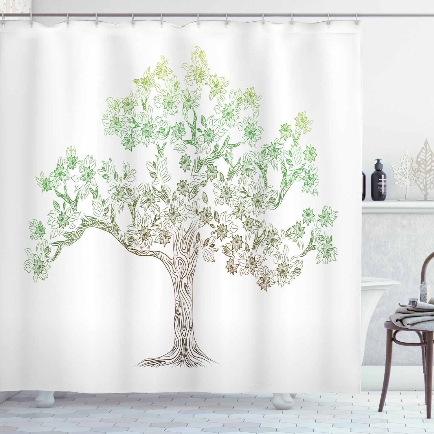 Willow Tree Shower Curtain Weeping, Weeping Willow Tree Shower Curtain