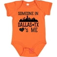 thumbnail image 3 of Inktastic Dallas Texas Someone Loves Me Boys or Girls Baby Bodysuit, 3 of 5