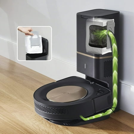 iRobot Roomba s9 Plus Self-Emptying Robot Vacuum Bundle with Replenishment Kit