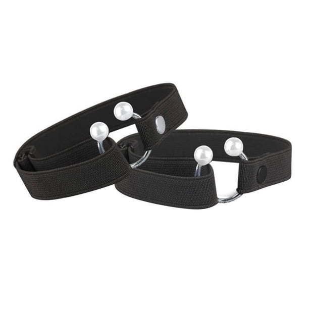 Cordones De Tacones Altos Para Mujer, Cordones De Tacones De Banda Elástica, Cordones De Moda Sin Corbata, Hebilla De Cordones Perezosos 1 Par Minnieouse AP006295-01