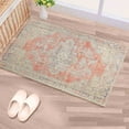 thumbnail image 6 of Luxury Rug, Colorful Rug, Office Decor Rugs, Kitchen Rug, Large Rug, Medallion Rugs, Turkish Rug, Chenille Printed Design Rugs, Luxury Rugs, Decor, 2.6'x6.5' - 80x200 cm, 6 of 8