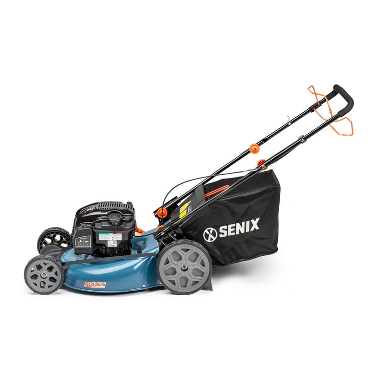 SENIX 22 Inch 163 cc 4 Cycle Gas Powered RWD Self Propelled Lawn