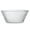 Clear, variant on Jiandong glass dessert bowls Glass Food Containers 8-Inch Serving Bowl 1600ml Mixing Dish Transparent(8.07X8.07X3.58Inch)