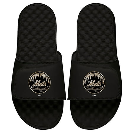 

Men s ISlide Black New York Mets Camo Logo Slide Sandals