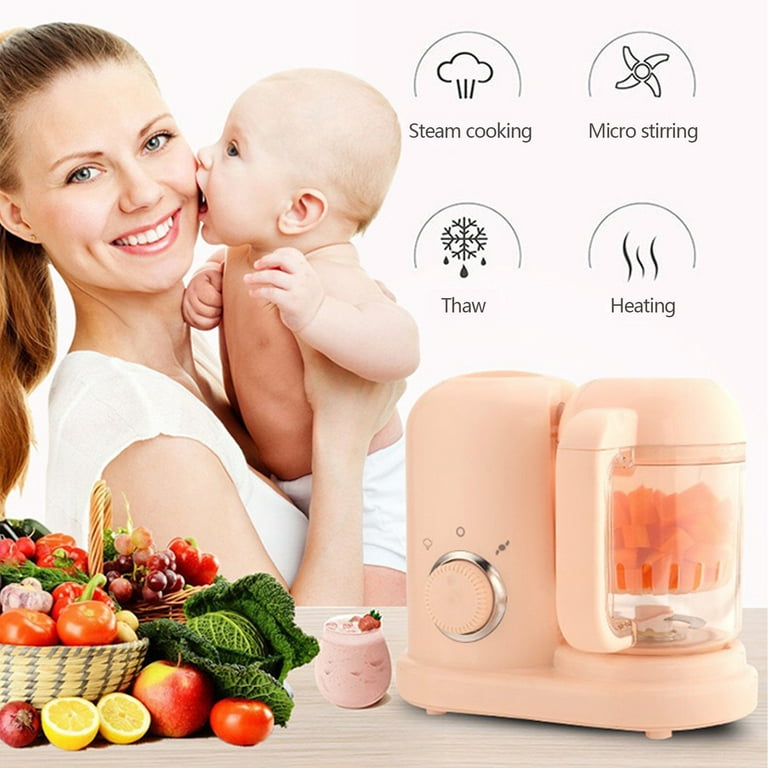 Baby Food Maker, Puree Food Processor,Steam Cook And Mixer, Warmer Machine  , All-in-one Auto Cooking, Auto Cooking & Grinding