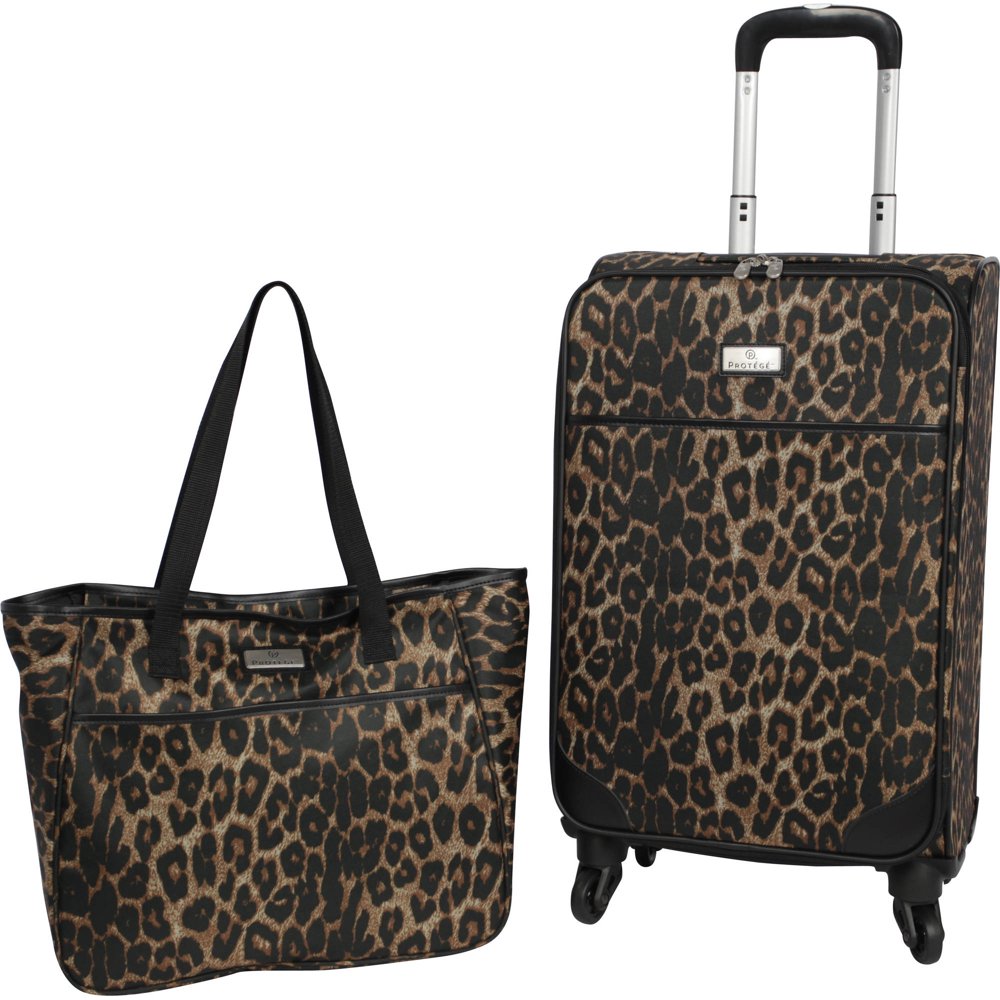 Protege Protege 2Piece Luggage Fashion Set with Carryon Tote