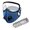 C002- Dark Blue, variant on Outdoor Hiking & Workout Gear, Pollen Protection Cycling Mask with Clear Visor, Face Mask with Activated Carbon Air Filters, Windproof Mask for Motorcycling, Burgundy Breathable
