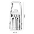 thumbnail image 2 of 1pcs Multitool Porte-Clés 12 en 1 Pliable Multi Outil Tournevis Extérieur en Acier Inoxydable Tournevis, Ouvre-Bouteille Inoxydable, 7 * 8,8 Cm, 2 of 5