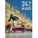 thumbnail image 3 of Lienzo decorativo con diseño de coches de carreras antiguos: 24 horas de Le Mans y Gran Premio de Mónaco para sala de estar, 3 of 5