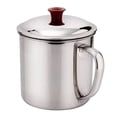 thumbnail image 1 of Drinking Mug Eco-friendly Handle Design Stainless Steel Water Tea Storage Bottle for Camping, 1 of 8