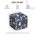 thumbnail image 4 of Kdxio Bamboo Panda Print Tissue Box Cover,Square Decorative PU Leather Facial Paper Case Organizer Holder Dispenser for Bathroom,Night Stands,Desk,Car 5.2''X5.2''X5.2'', 4 of 8