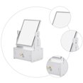 thumbnail image 2 of Shisuyan 1Pc Desktop Vanity Mirror Makeup Mirror with Drawer Turnable Mirror for Woman, 2 of 9