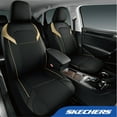 thumbnail image 2 of Skechers Premium Leather Car Seat Cover – Front Seat, Durable, Breathable, Universal Fit for Cars, SUVs, and Trucks - Beige, 2 of 9