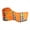 G, variant on Autumn Gift Ribbon, 78.74in Polyester Fabric Ribbon, One Side Printed Autumn Floral Trim, Fireplace Garland DIY Craft Projects Style D, Qtmrj