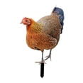 thumbnail image 2 of Estaca de jardín con forma de pollo, estatua de animal, estacas, regalos, estacas de patio, animal Estilo A, 2 of 9