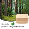 thumbnail image 5 of 50 PCS Disposable Wooden Plate Tableware Outdoor Dishware Plates for Wedding Bamboo, 5 of 7