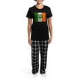 thumbnail image 4 of CafePress - Sweeney Arms Flag Women's Dark Pajamas - Women's Short Sleeve Print T-Shirt and Pants Dark Cotton Pajama Set, 4 of 7