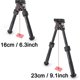 thumbnail image 2 of Swivel Tiltable Quick Release Bipod, 6 To 9 Inches - Black, 2 of 5