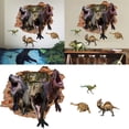 thumbnail image 2 of Yeetfub 3d Peel And Stick Clearance Cartoon Broken Wall Dinosaur Living Room Bedroom Home Background Wall Decoration Sticker, 2 of 7
