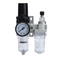 thumbnail image 2 of Compressed Air Filter Regulator, 0.05-0.85MPa Water Oil Separator Transparent Container  For Automation Equipments For Pneumatic Systems G1/4,G3/8,G1/2,G3/4,G1, 2 of 8