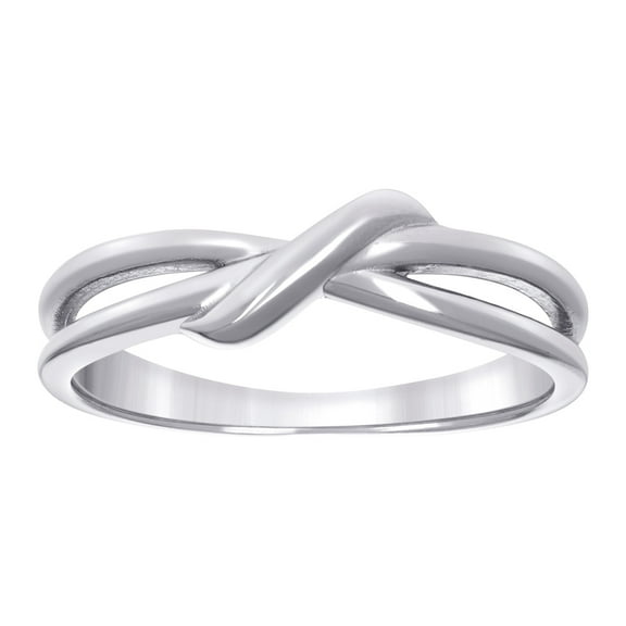 925 Sterling Silver Womens Fashion Ring 6mm Wide Size 5 Ring for Women - 2.6 Grams