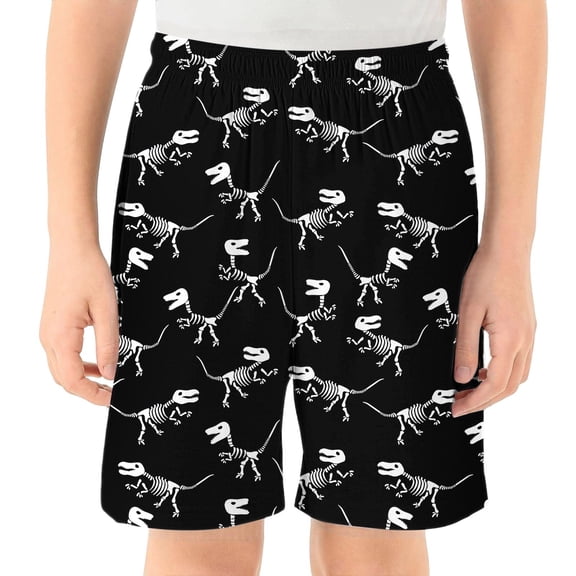 Shadoumai Toddler Shorts for Boys 2t Animal Graphic Elastic Waistband Cotton School Sport Shorts Cute Beach Cargo Pants Spring Summer Shorts