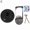 black, variant on 5.5 Inch Mini 8-tone Steel Tongue Drum C Key Percussion Instrument Hand Pan