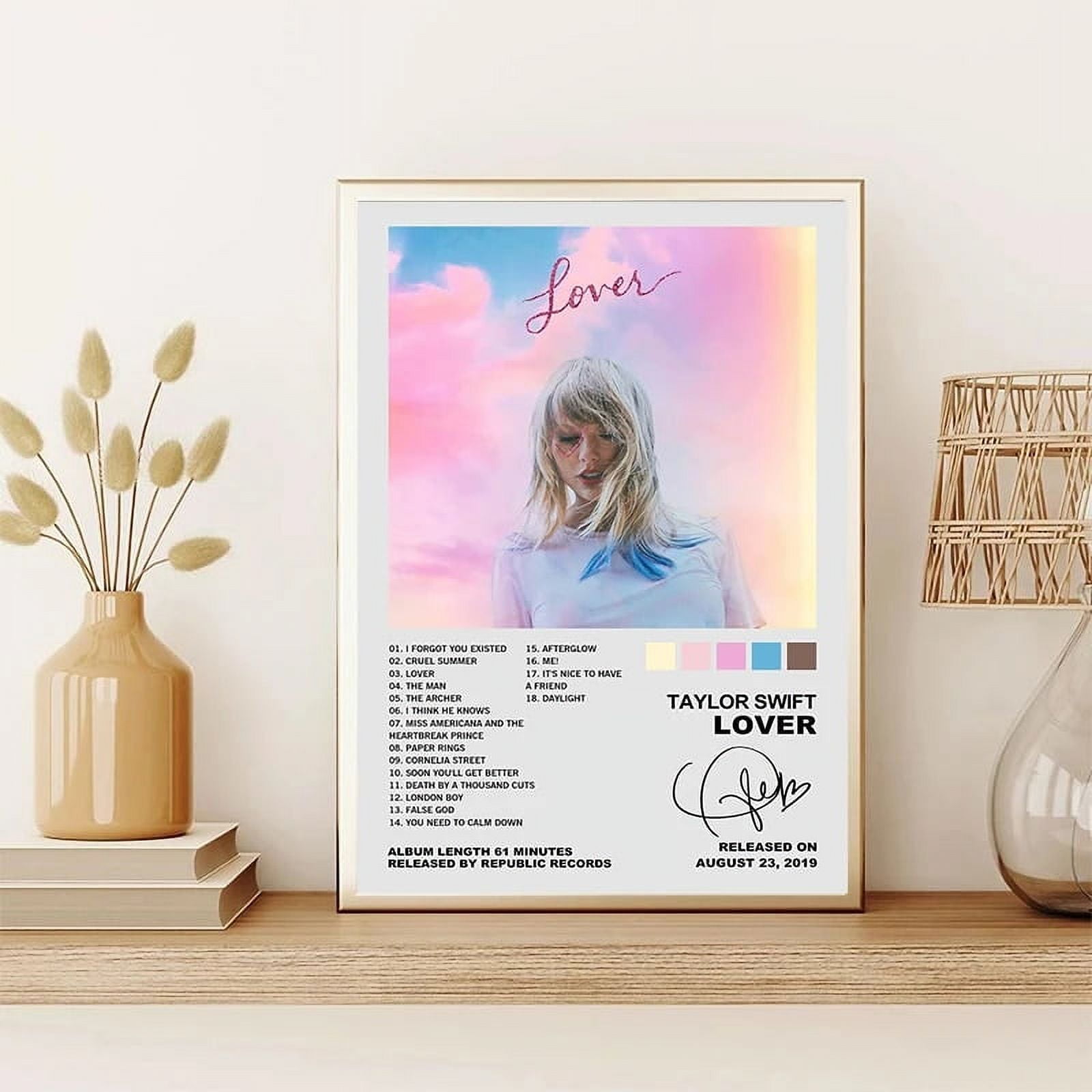 Taylor-Swift Classic Hot Album Music Poster Red/1989/Fearless