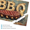 thumbnail image 3 of 500 pcs 500 Pieces Wooden puzzles roast beef BBQ,Unique Artwork for Adults,Exquisite Food Art Puzzle,Classic roast beef Funny Puzzle,for BBQ Lovers Gifts,Challenging Brain Exercise,Relax yourself, 3 of 6