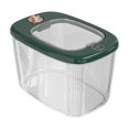 thumbnail image 1 of Guardoinrt Restaurant Timed Fresh Rice Bucket Easy To Store Doesn T Up Space Time Keeping Press Rice Bucket green 10kg, 1 of 6