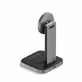 thumbnail image 3 of Satechi 2-In-1 Foldable Qi2 Wireless Charging Stand Space Grey Wireless Charging, 3 of 5