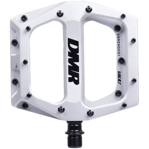 DMR Vault Pedals - Platform Aluminum 9/16" White Brendog Edition