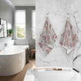 thumbnail image 5 of Coolnut Hand Towels Red Mushrooms Patterned 2 PCS, Cotton Bath Towel for Drying Face Hands Body Decorative Water Absorbent Lightweight Towels for Bathroom Ktichen Travel Gym, 16"x28", 5 of 6