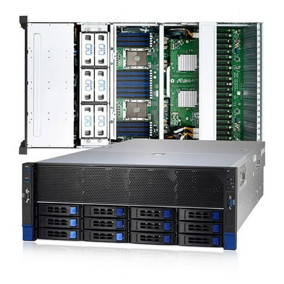 Tyan Thunder HX FT83B7119 B7119F83V8E4HR-2T-NS 10-GPU 4U Server System Platform for AI/ML/DNN workloads