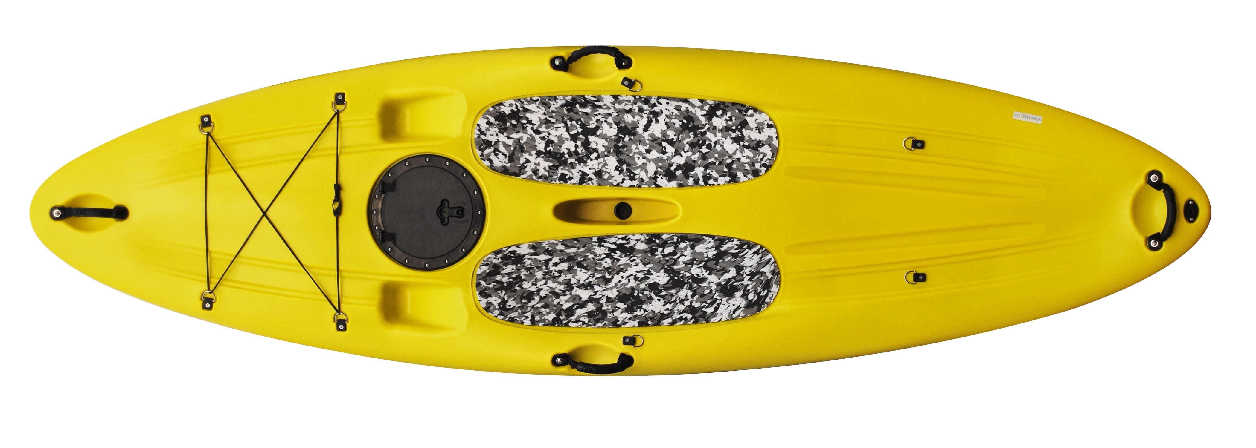 BKC UHSU286 Easy Rider Stand Up Paddle Board 9Foot 9inch with Foot Pads and Storage Hatch