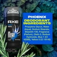 thumbnail image 4 of AXE Dual Action Deodorant Stick For Long Lasting Odor Protection, Phoenix Crushed Mint & Rosemary Men's Deo, Aluminum Free 3oz Twin Pack, 4 of 4