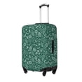 thumbnail image 2 of Kdxio Green Christmas Pattern Luggage Cover for Travel,Elastic and Durable,Fits 18-32 Inch,-No luggage included, 2 of 8