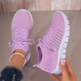 thumbnail image 1 of Espadrilles de Course Respirantes en Maille pour Femmes, Espadrilles de Marche Estivales Élégantes avec Design Décontracté en Maille Volante, 1 of 7