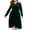 Green, variant on IROINNID Cocktail Dress for Women Wedding Guests Dresses for Women Hollow Out Lace Long Dress Evening Dress Party Dress ,Black