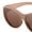 Coffe Brow, variant on Polarized Fit Over Glasses Sunglasses for Women UV Protection, Trendy Oversized Cat Eye Sunglasses for Driving Riding