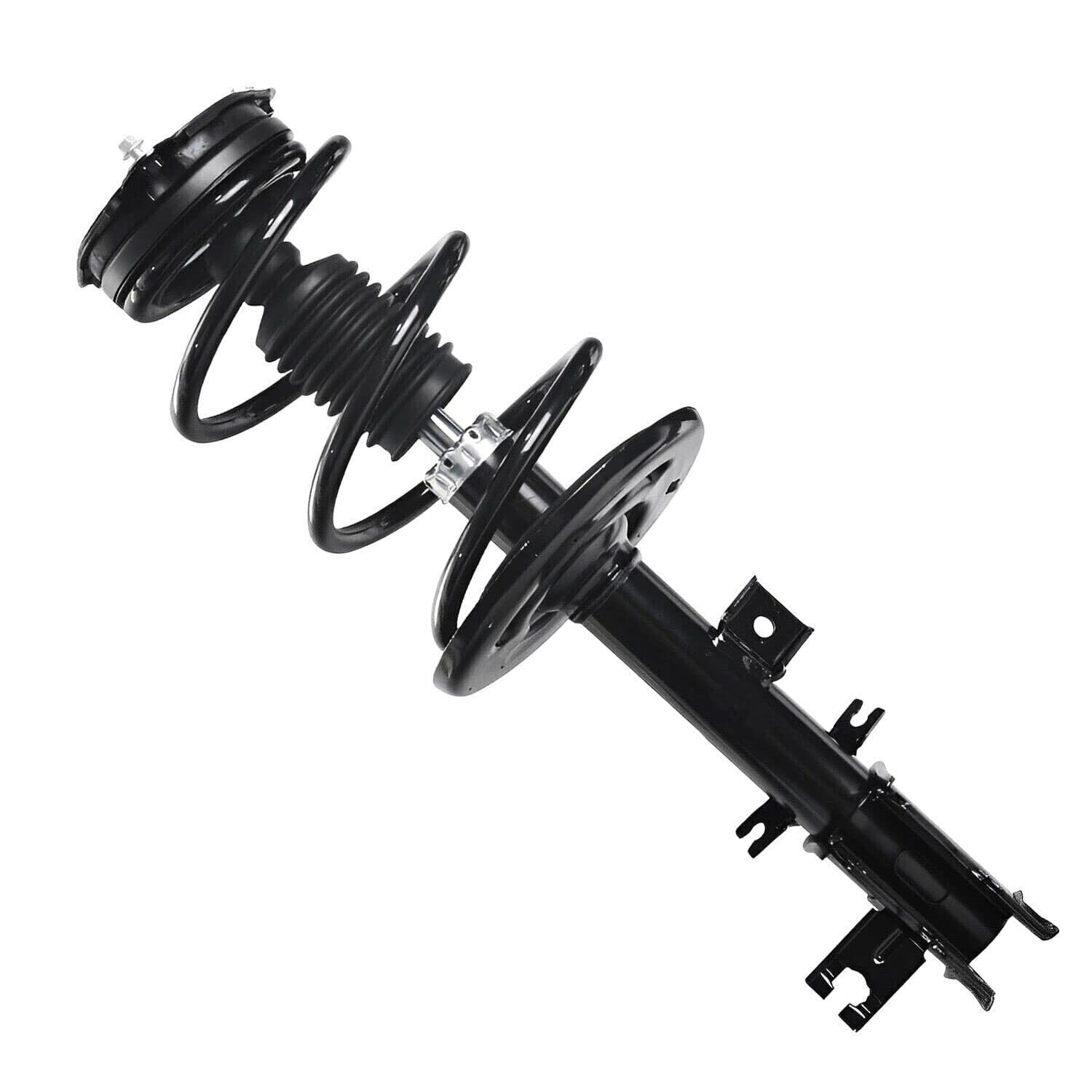 2x Front Complete Strut Assembly For Nissan Murano 2009-2014 (Gas Shocks, Double Pipe, Powder Coat) - Unbranded