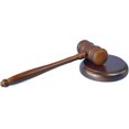 thumbnail image 1 of Premium Wooden Gavel & Block Perfect for Judge, Lawyer, Auction Court, Company, Student, 1 of 4