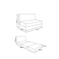 thumbnail image 4 of Sofacama Ikasa Muebles Tulum color Gris, 4 of 4